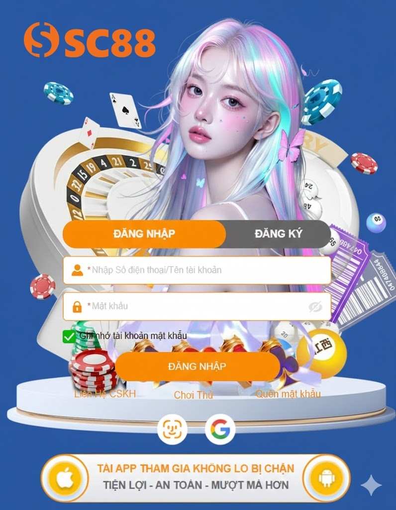 Đăng nhập SC88 cơ bản cho anh em mới bắt đầu