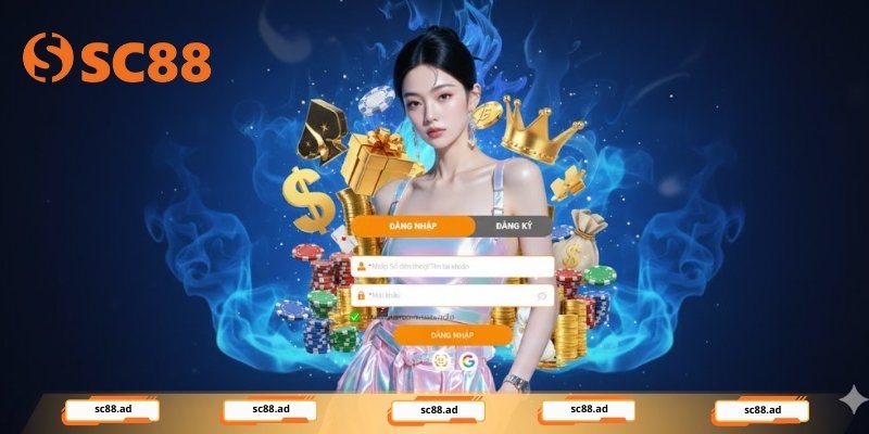 Đăng nhập SC88 và khắc phục lỗi phổ biến nhất