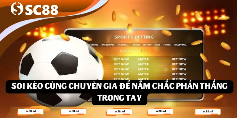 Soi kèo cùng chuyên gia để nắm chắc phần thắng trong tay